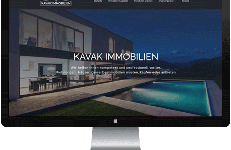 Webdesign Immobilien